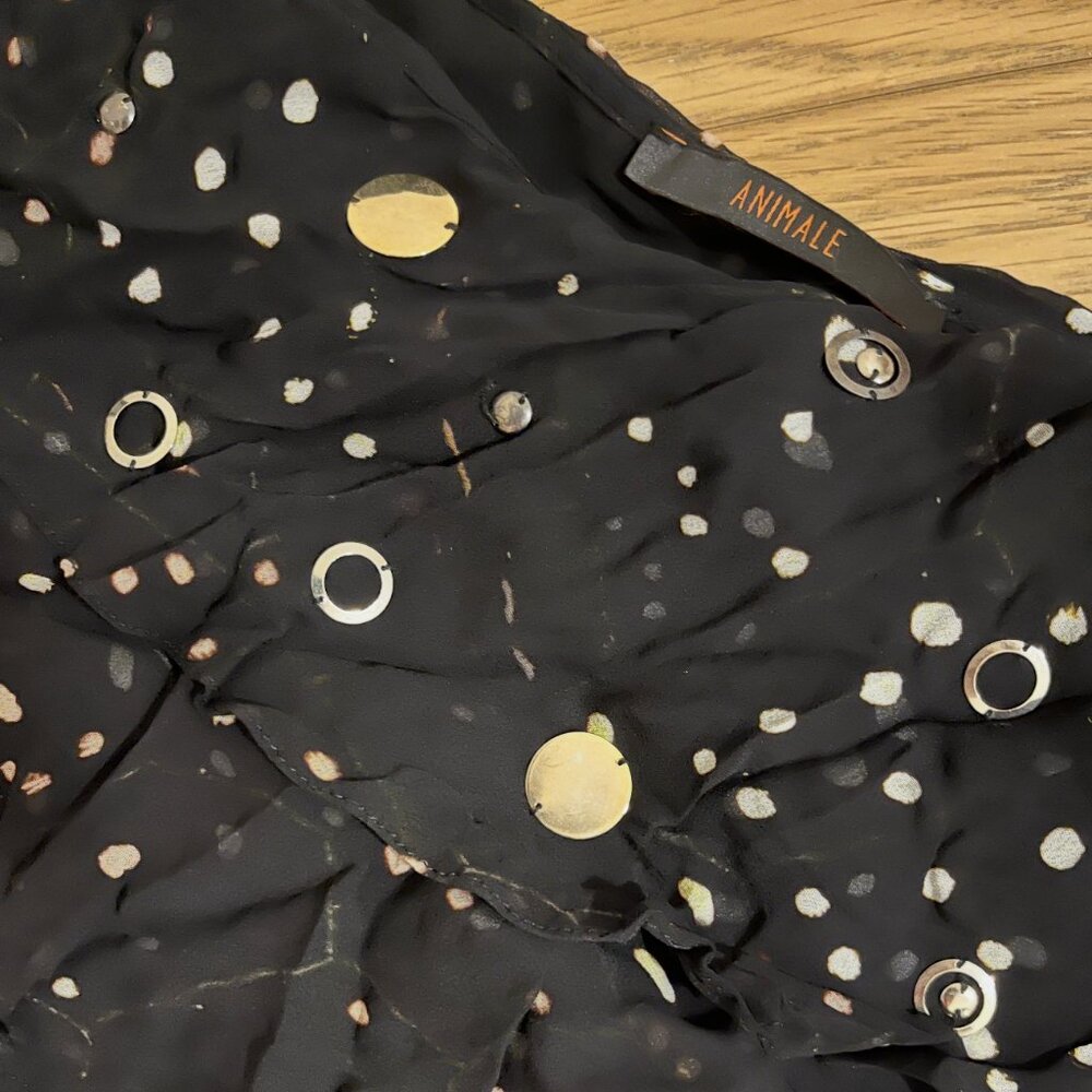 Animale Cropped Coin Top - Picture 4 of 5